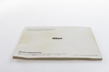 Nikon F70 / F70D Bedienungsanleitung
