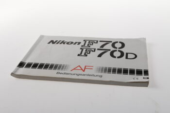 Nikon F70 / F70D Bedienungsanleitung