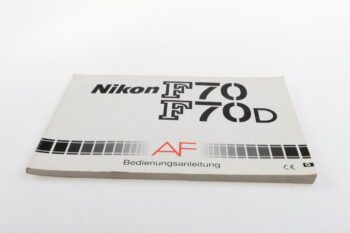 Nikon F70 / F70D Bedienungsanleitung
