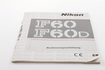 Nikon F60 / F60D Bedienungsanleitung