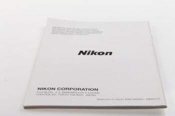 Nikon F60 / F60D Bedienungsanleitung