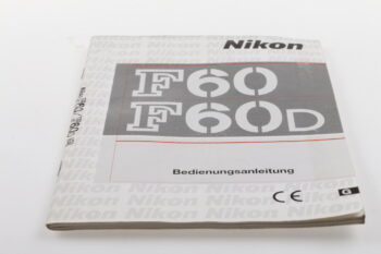 Nikon F60 / F60D Bedienungsanleitung