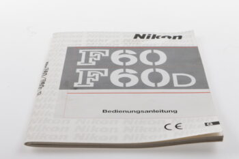 Nikon F60 / F60D Bedienungsanleitung