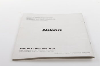 Nikon F60 / F60D Bedienungsanleitung