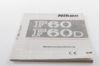 Nikon F60 / F60D Bedienungsanleitung