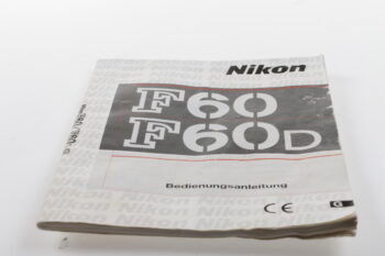 Nikon F60 / F60D Bedienungsanleitung