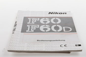 Nikon F60 / F60D Bedienungsanleitung