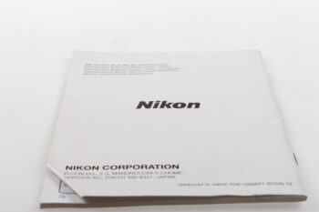 Nikon F60 / F60D Bedienungsanleitung