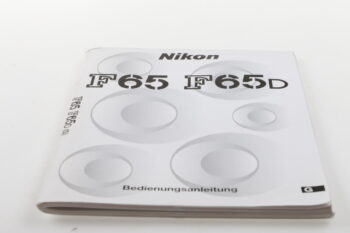 Nikon F65 / F65D Bedienungsanleitung