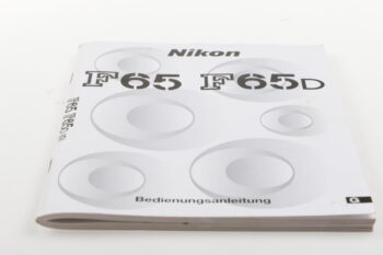 Nikon F65 / F65D Bedienungsanleitung