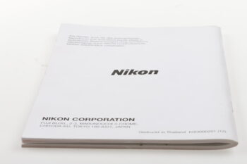 Nikon F65 / F65D Bedienungsanleitung