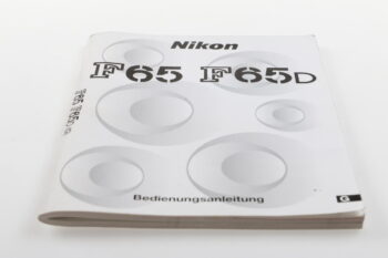 Nikon F65 / F65D Bedienungsanleitung