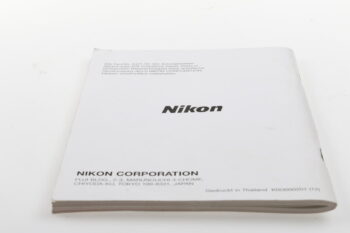 Nikon F65 / F65D Bedienungsanleitung