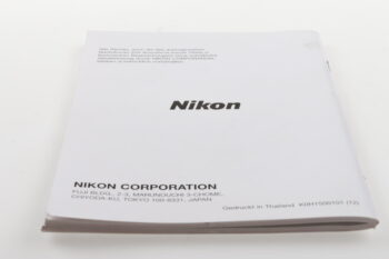 Nikon F65 / F65D Bedienungsanleitung