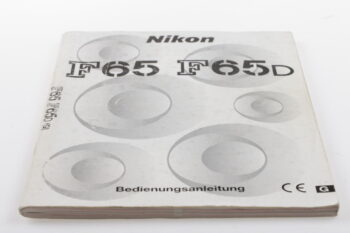 Nikon F65 / F65D Bedienungsanleitung