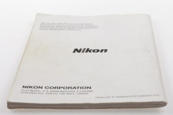Nikon F65 / F65D Bedienungsanleitung