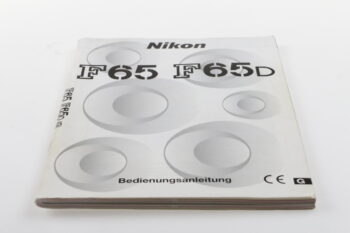 Nikon F65 / F65D Bedienungsanleitung