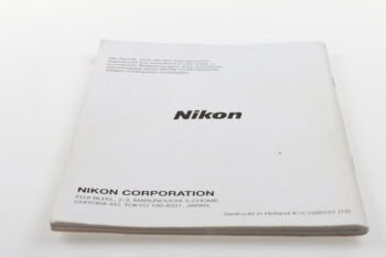 Nikon F65 / F65D Bedienungsanleitung