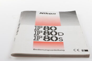 Nikon F80 / F80D / F80S Bedienungsanleitung