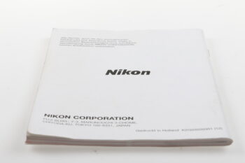 Nikon F65 / F65D Bedienungsanleitung