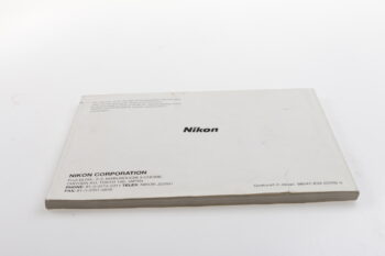 Nikon F5 Bedienungsanleitung
