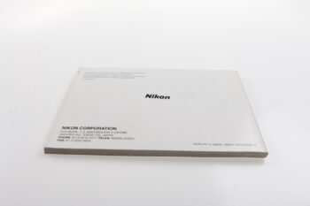 Nikon F5 Bedienungsanleitung