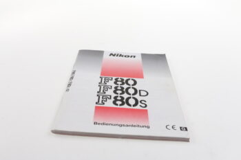 Nikon F80 / F80D / F80S Bedienungsanleitung