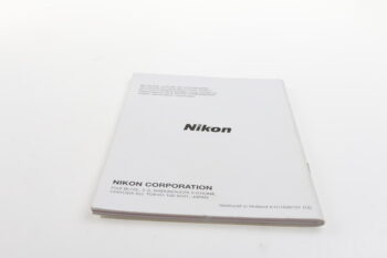 Nikon F80 / F80D / F80S Bedienungsanleitung