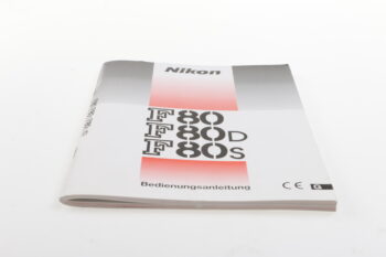 Nikon F80 / F80D / F80S Bedienungsanleitung