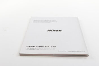 Nikon F80 / F80D / F80S Bedienungsanleitung