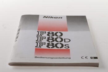 Nikon F80 / F80D / F80S Bedienungsanleitung
