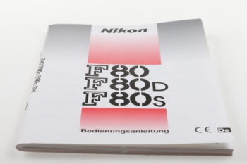 Nikon F80 / F80D / F80S Bedienungsanleitung