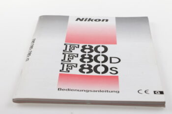 Nikon F80 / F80D / F80S Bedienungsanleitung