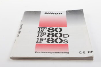 Nikon F80 / F80D / F80S Bedienungsanleitung