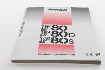 Nikon F80 / F80D / F80S Bedienungsanleitung