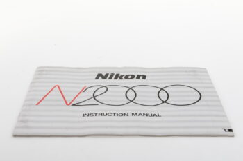 Nikon N2000 Instruction Manual englisch