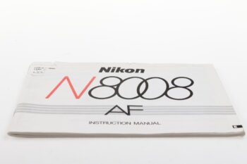 Nikon N8008 Instruction Manual englisch