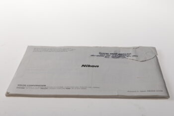 Nikon N8008 Instruction Manual englisch