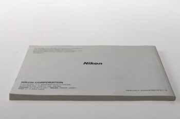 Nikon Pronea 600i Bedienungsanleitung