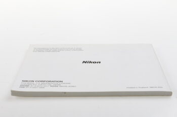 Nikon Pronea 600i Bedienungsanleitung