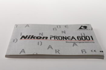 Nikon Pronea 600i Bedienungsanleitung