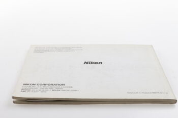 Nikon Pronea 600i Bedienungsanleitung