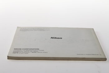 Nikon Pronea 600i Bedienungsanleitung