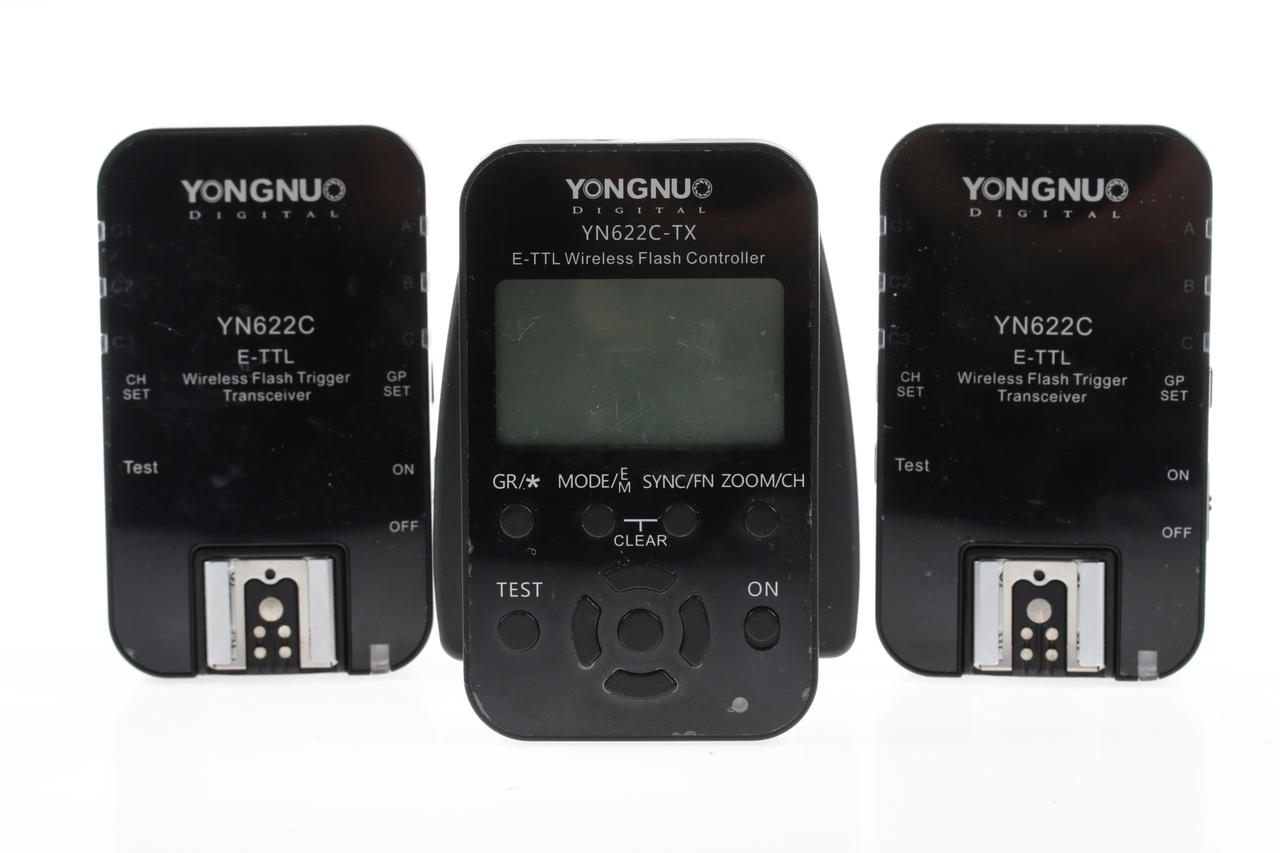 Yongnuo YN622C-TX E-TTL und 2x 622C für Canon EF