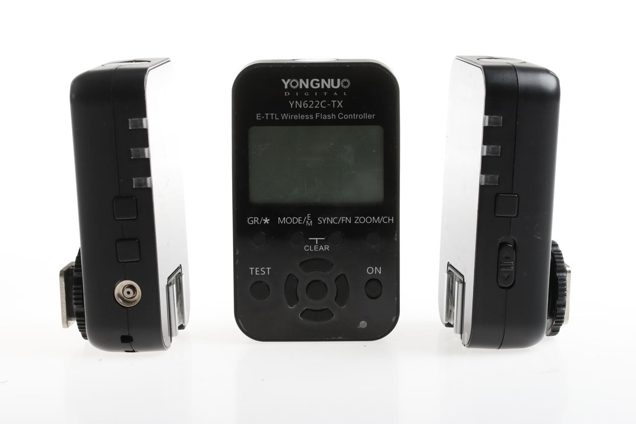 Yongnuo YN622C-TX E-TTL und 2x 622C für Canon EF