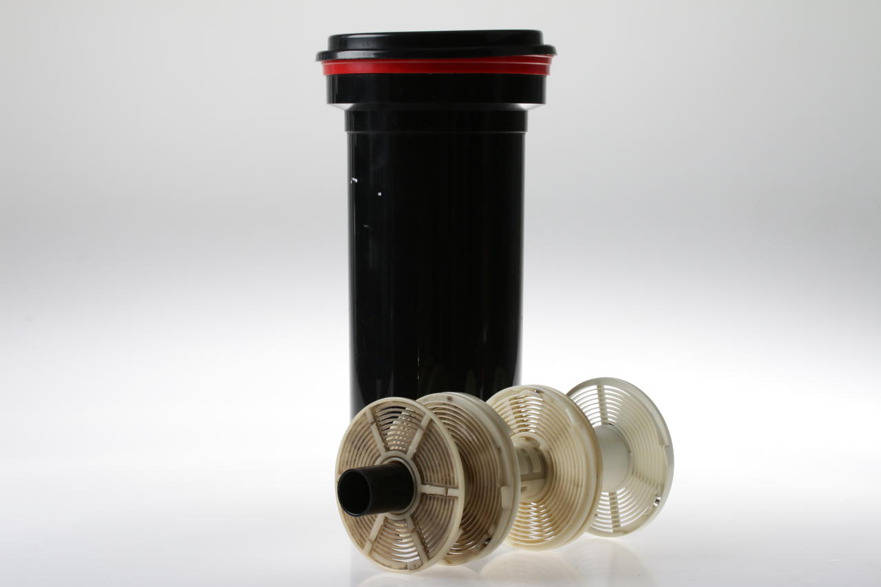 Paterson Entwickungs Tank für max. 5x 35mm Filme (mit 3 Spiralen)