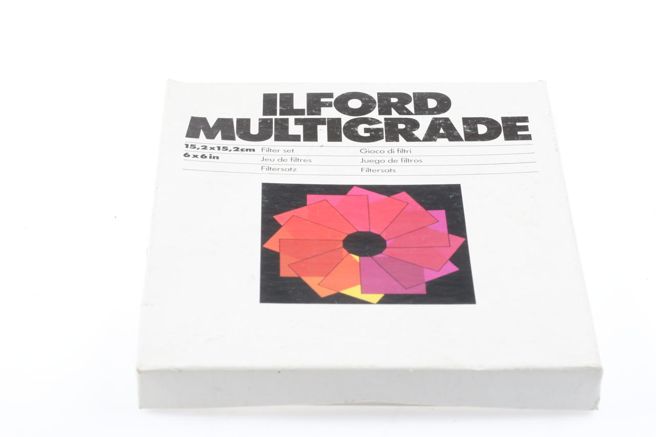 Ilford Multigrade Filtersatz 15,2x15,2cm