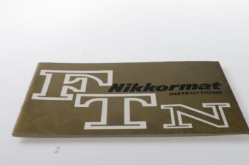 Nikon FTN Instructions Manual