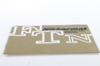Nikon FTN Instructions Manual