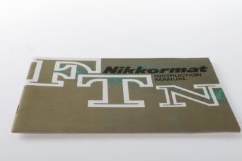 Nikon FTN Instructions Manual